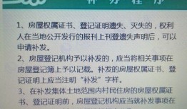 房产本本丢了怎么办（房本如果丢了如何办理）