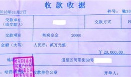 房产定金收据该怎么写（房产定金收据该怎么写呢）