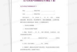 离婚房产怎么写预售合同（离婚房产怎么写预售合同模板）