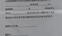 房产抵押忠告怎么写范文（房产抵押忠告怎么写范文模板）