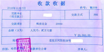 房产定金收据该怎么写（房产定金收据该怎么写呢）