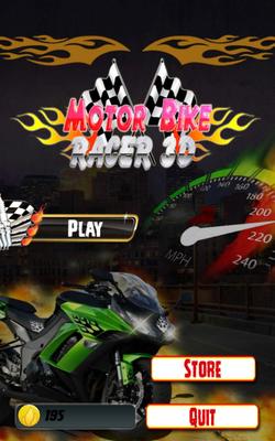 摩托车赛车游戏(摩托车赛车游戏的准备的音乐)
