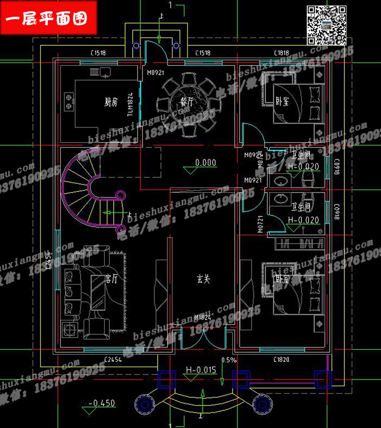 12x10米三层别墅设计图(12x12米三层套房设计图)