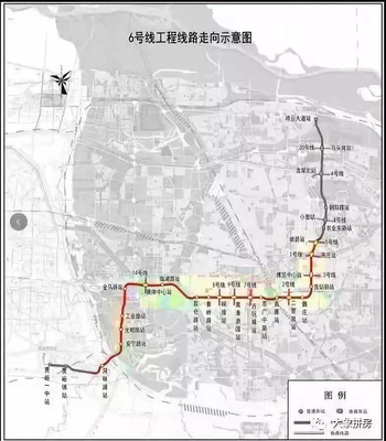 郑州地铁6号线(郑州地铁6号线最新线路图全部站点)